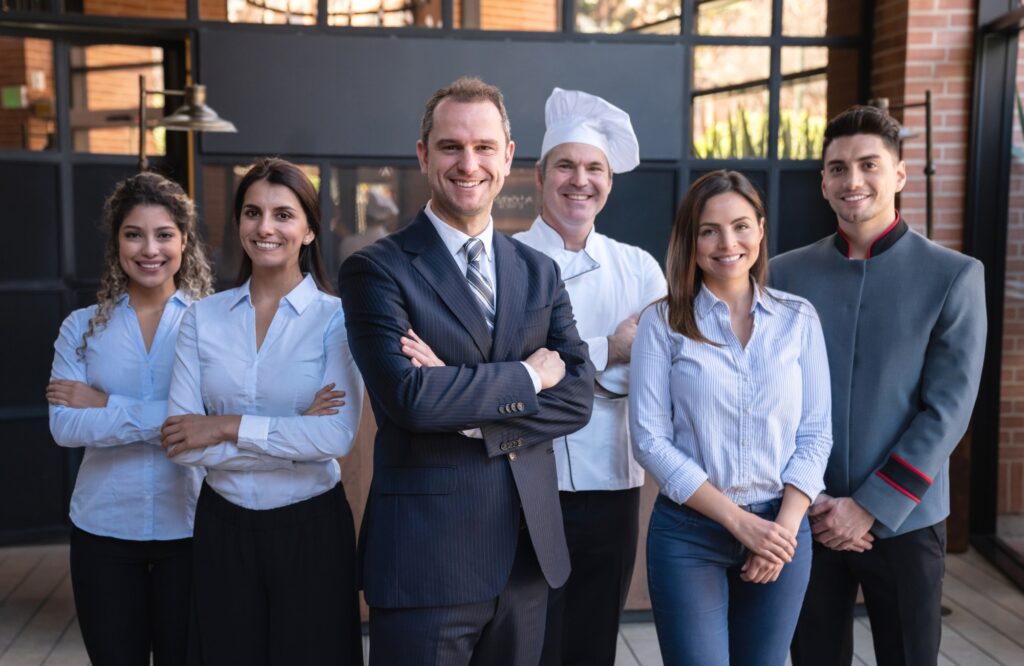 A Hotel Crew represents Background Check Compliance for Your Hospitality Business