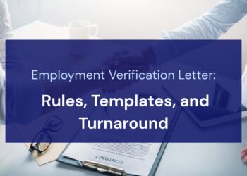 Employment Verification Letter: Rules, Templates, and Turnaround