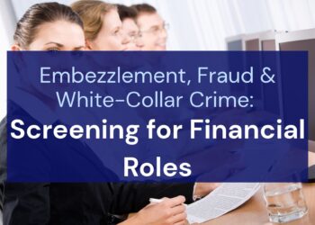 Screening for Financial Roles